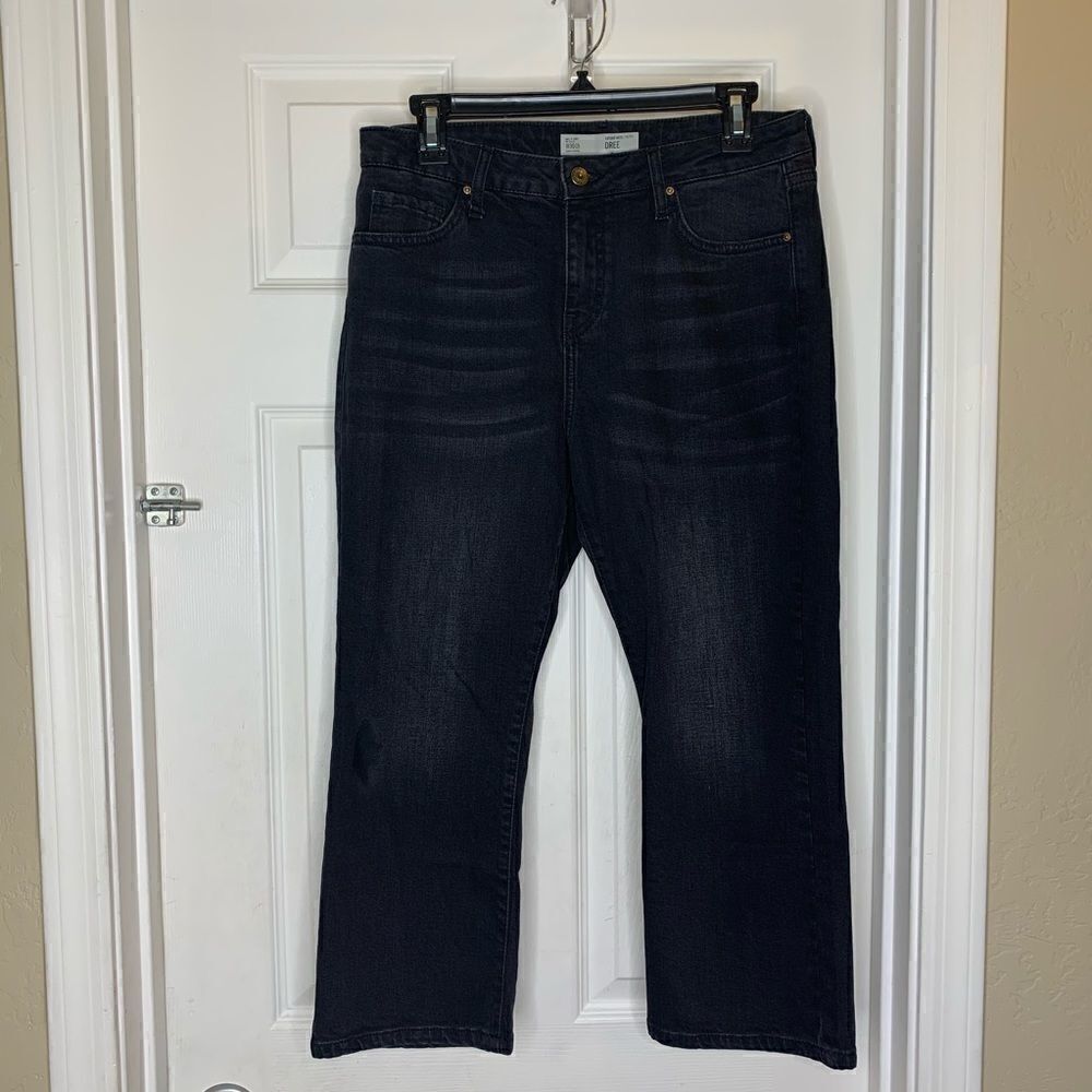 Topshop Dree Petite Black Jeans Size 30